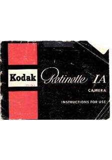 Kodak Retinette 1 A manual. Camera Instructions.
